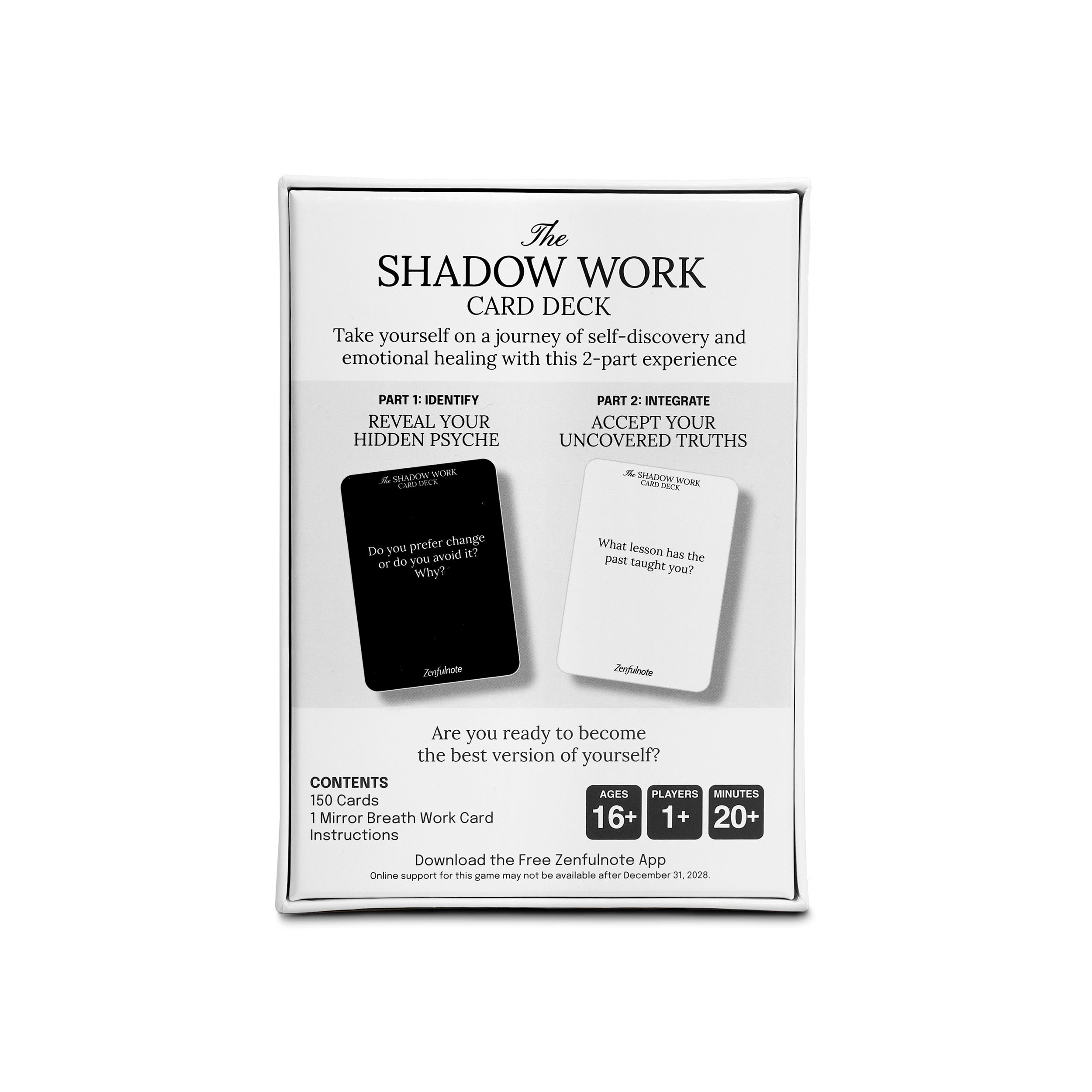 The Shadow Work Card Deck – A Self-Reflection & Personal Growth Tool for Emotional Healing