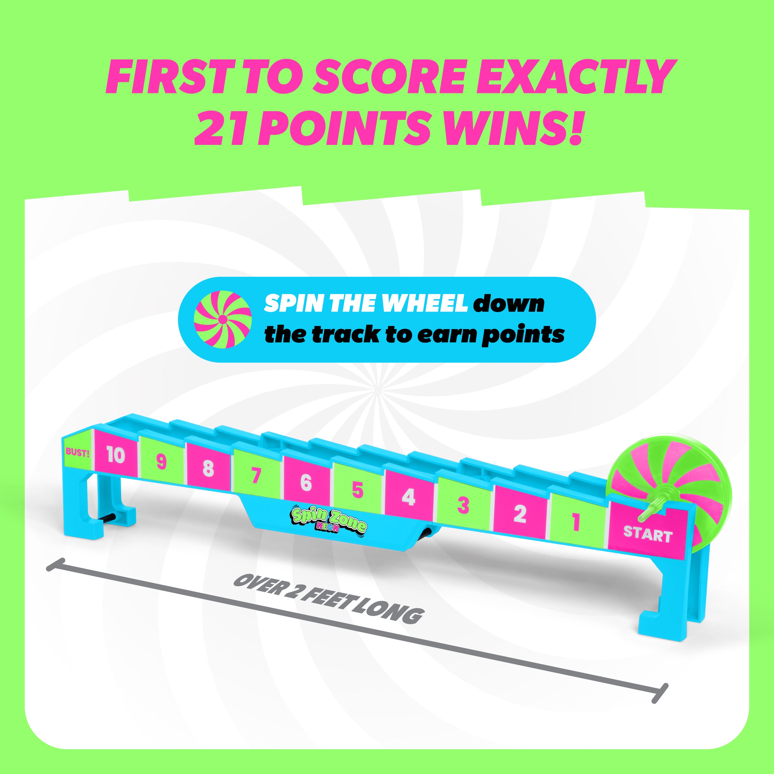 Spin Zone Neon by Relatable, Carnival Games Energy for All Ages
