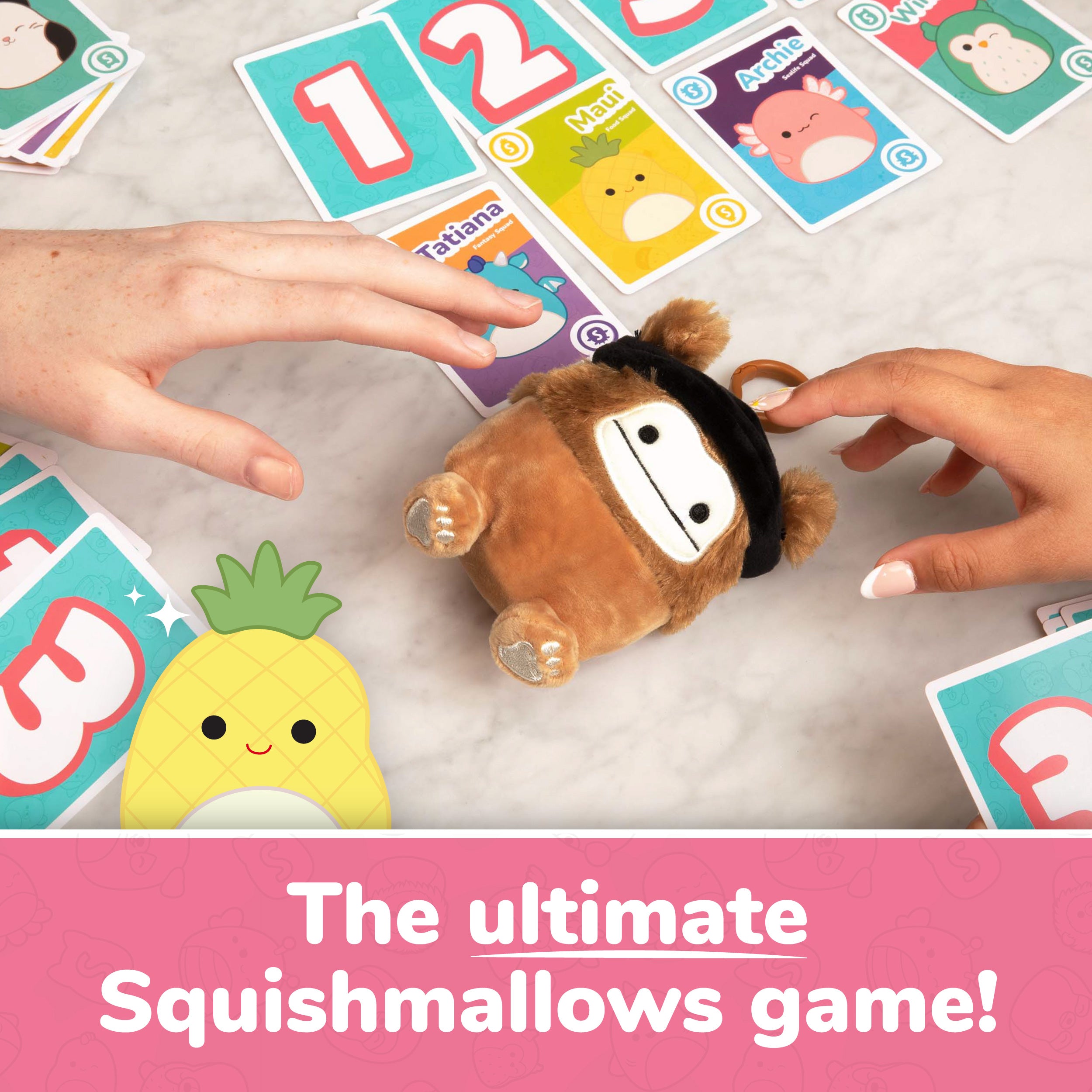 Squishmallows Take4: The Ultimate Family Game for Squishmallows Fans