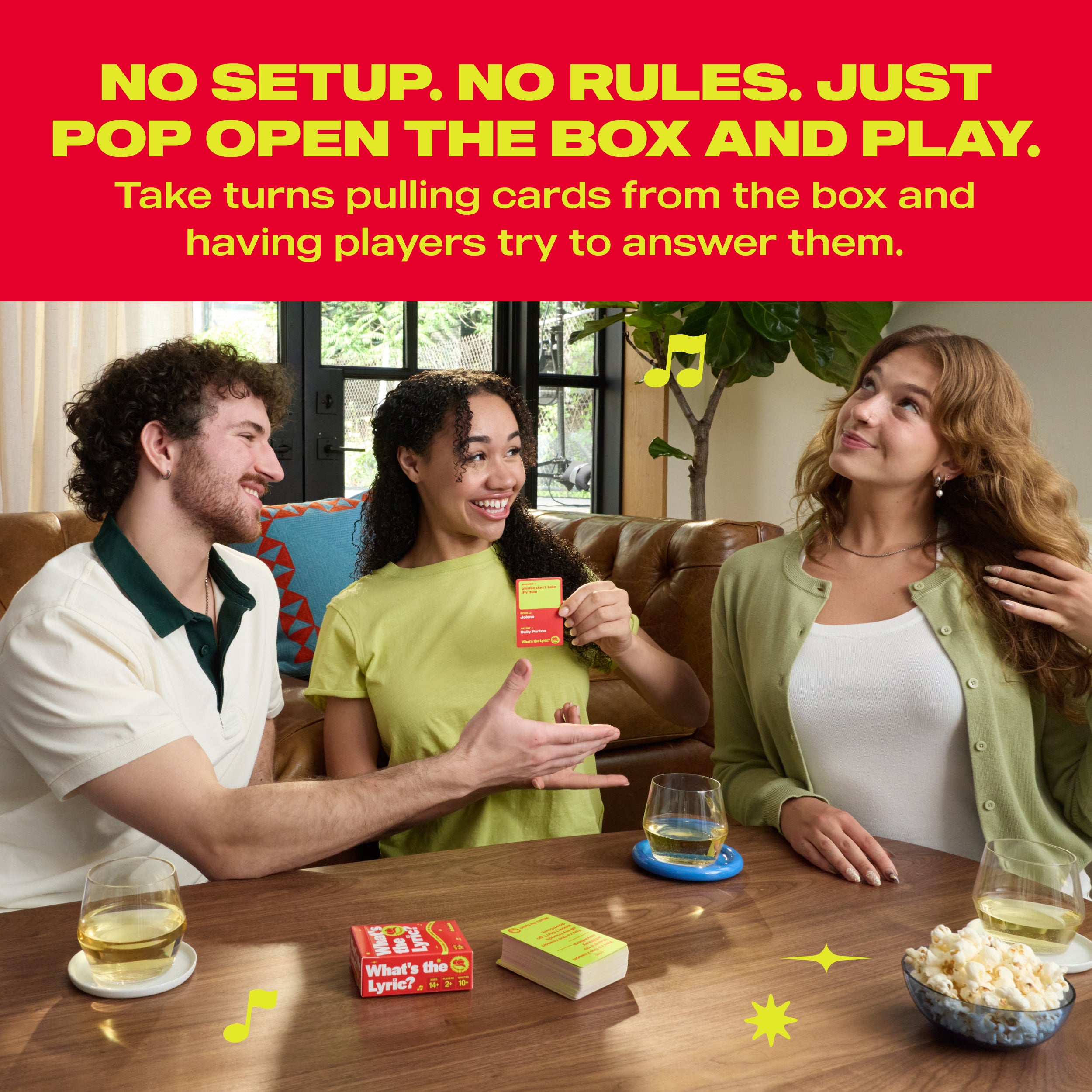 What's The Lyric Country by Relatable - A Country Music Trivia Game and Finish the Lyric Card Game Featuring Classic Country Songs – Includes 100 Cards.