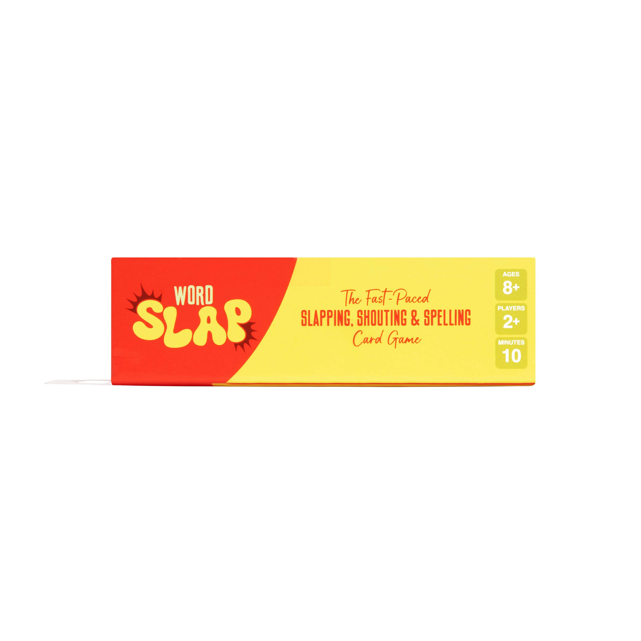 Word Slap by Relatable - Shout It, Slap It, Spell It. A Fast Paced Word Game and Thinking Game Built for Family Game Night, Party Games and Brain Games for Kids – Includes 165 Letter & Category Cards.