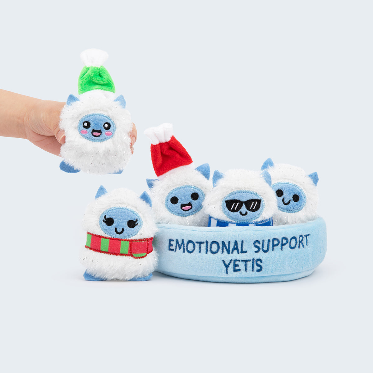 Emotional Support Yetis – A Legendary Plush Gift Set for All Ages