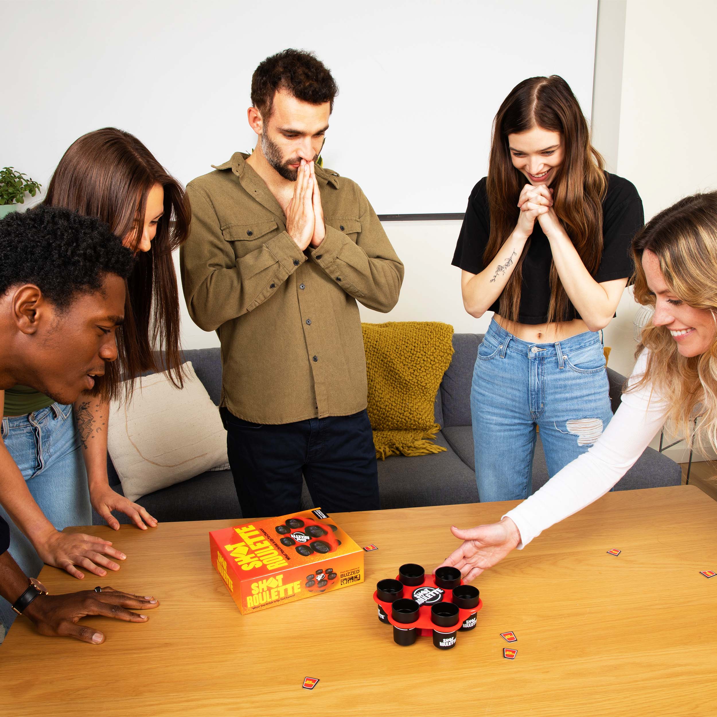 Shot Roulette: A Drinking Game For Friends That Tests Your Poker Face