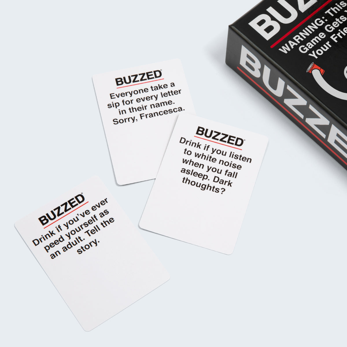 Buzzed Buzzed™ Extremely Fun Viral Drinking Game | Buzzed™ Games by Relatable