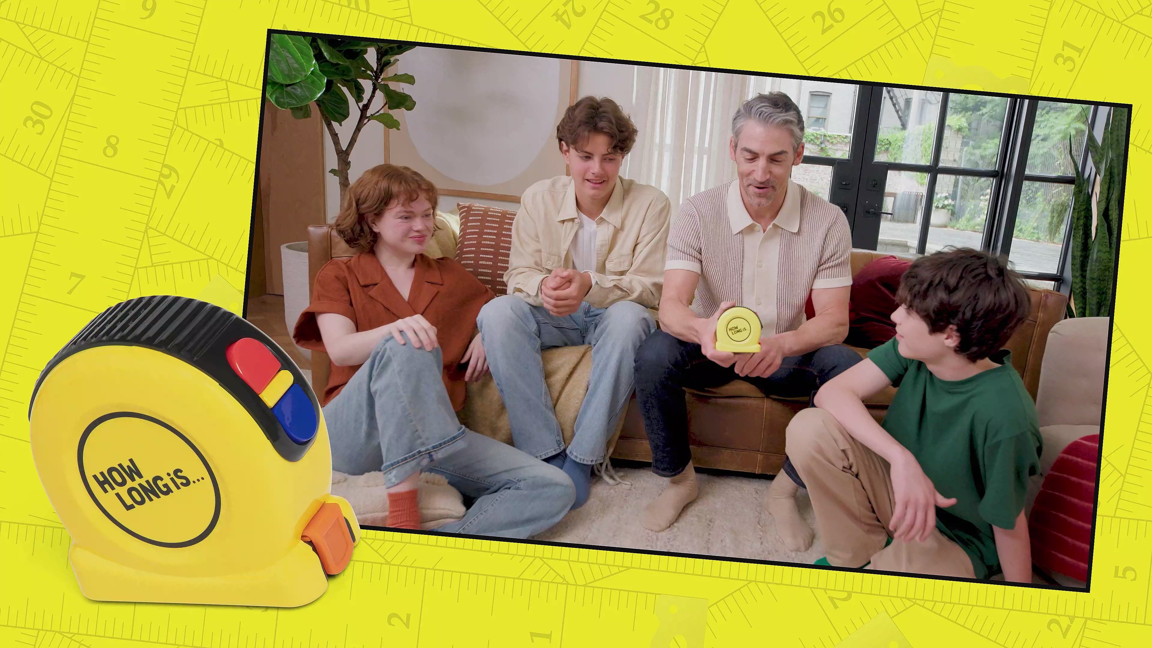 How Long Is by Relatable - An Interactive Trivia Game Where You Guess the Measurement. A Family Trivia Game and Guessing Game for Game Night – Includes 1 Device With 200 Questions. Batteries Included