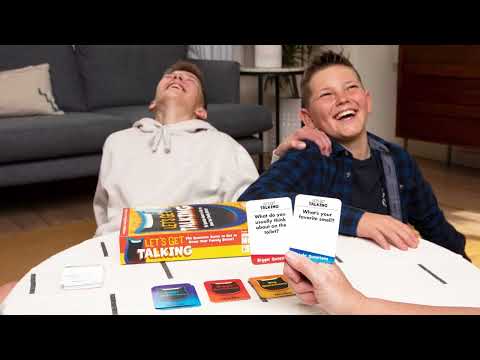 Let's Get Talking - Family Card Game For Good Conversations