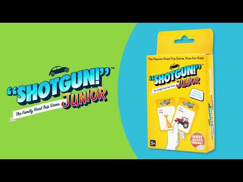 Shotgun Jr.- Family Card Game for Memorable & Hilarious Road Trips