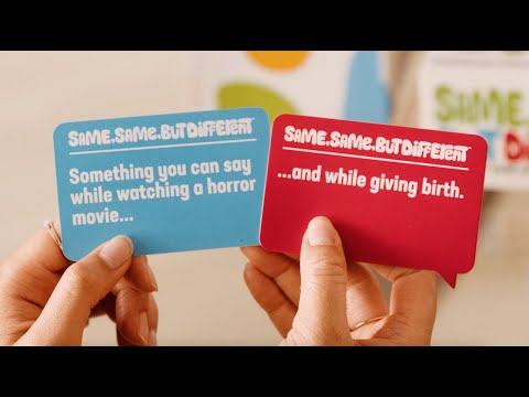 Same Same But Different - Hilarious Card Game of Double Entendres