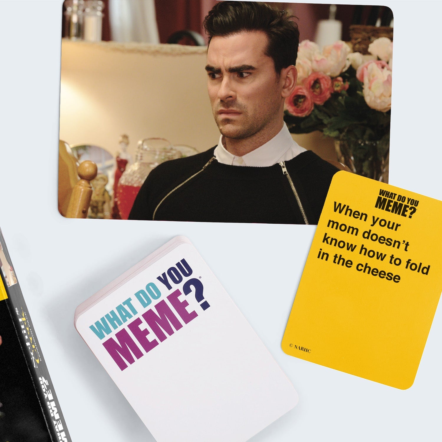 Schitt's Creek Expansion Pack For What Do You Meme?® Card Game – Relatable