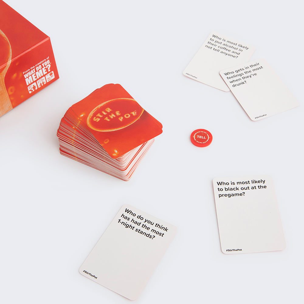 Stir The Pot Card Game Hilarious Party Game Where You Roast Eachother