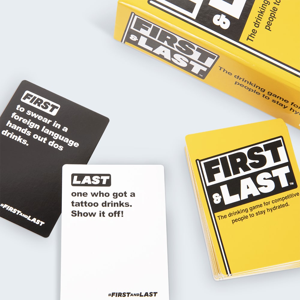 First & Last - Competitive Drinking Game