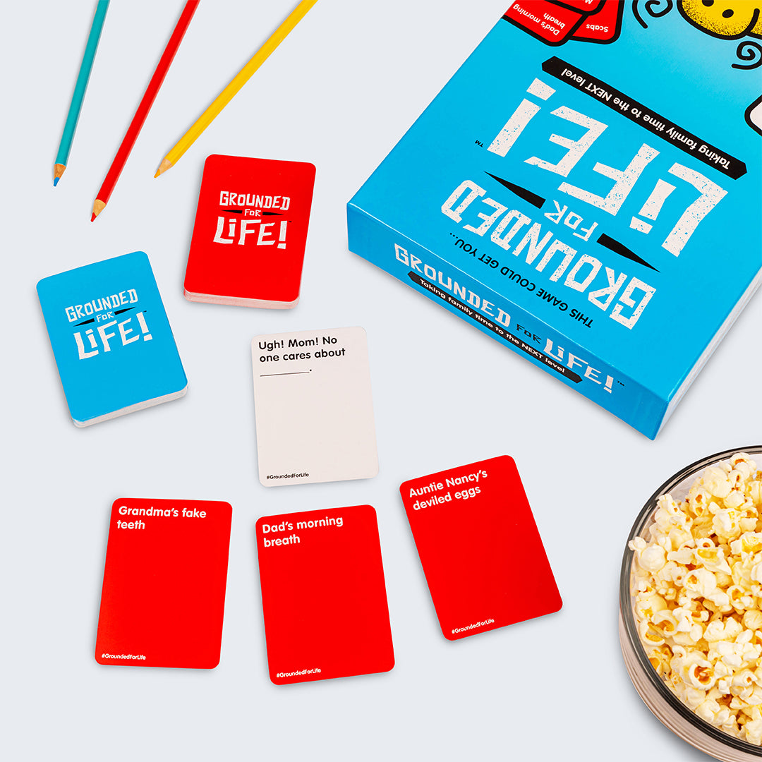 Grounded for Life™ Family Card Game: Hilarious Sentence Combinations –  Relatable