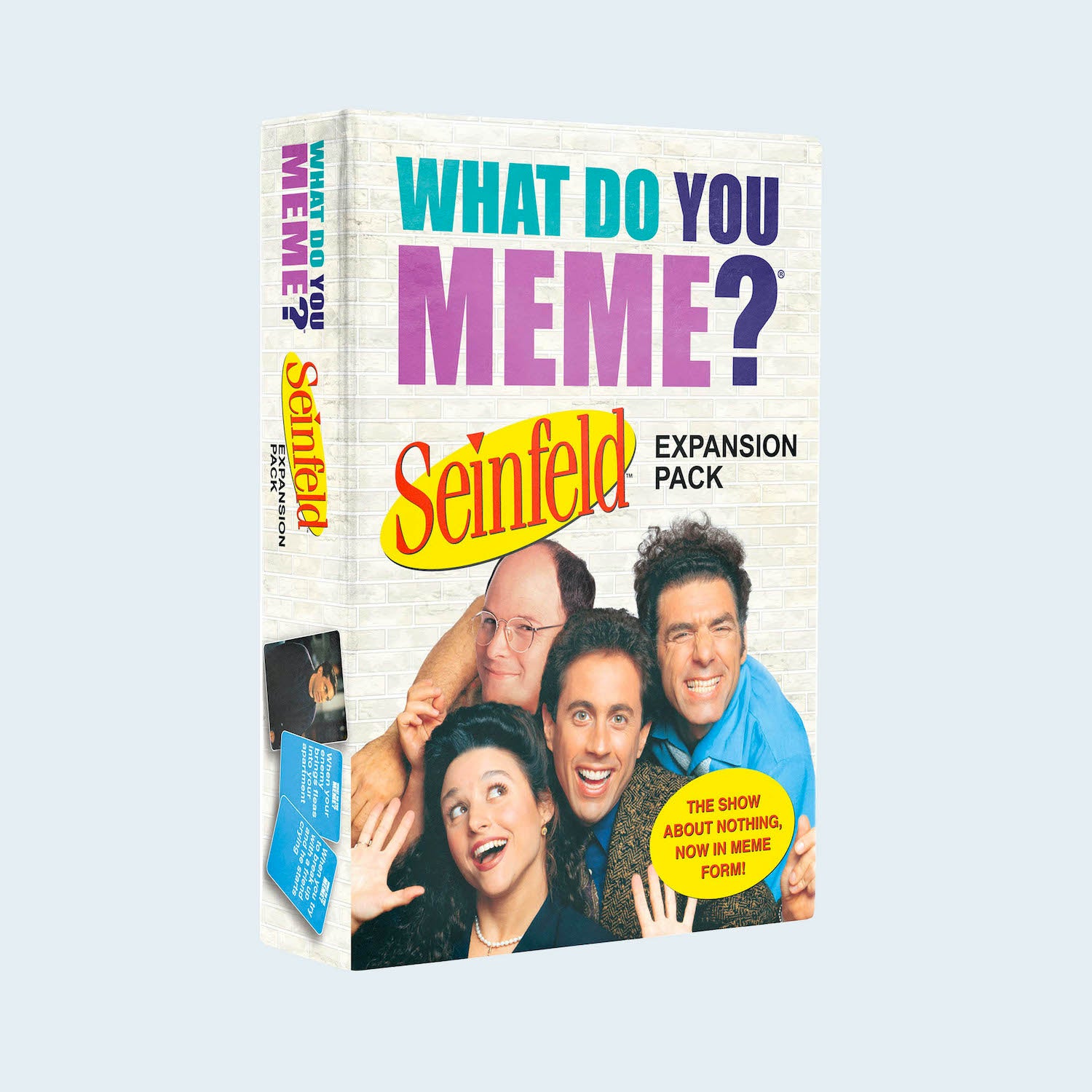 what-do-you-meme-seinfeld-expansion-pack-game-box-and-game-play-02-what-do-you-meme-by-relatable