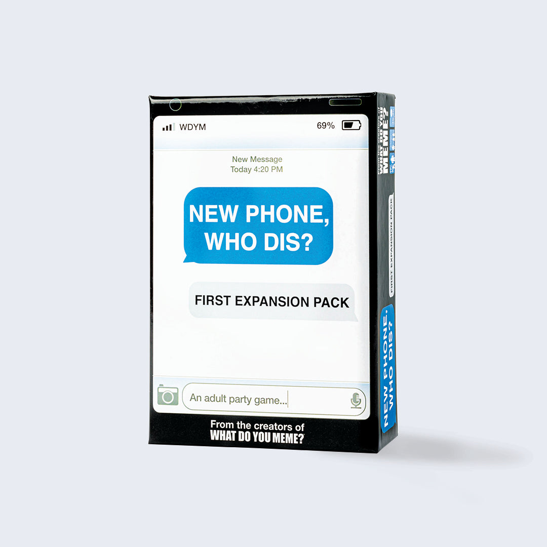 New Phone, Who Dis?™ Expansion Pack - Brand New Ridiculous Cards – Relatable